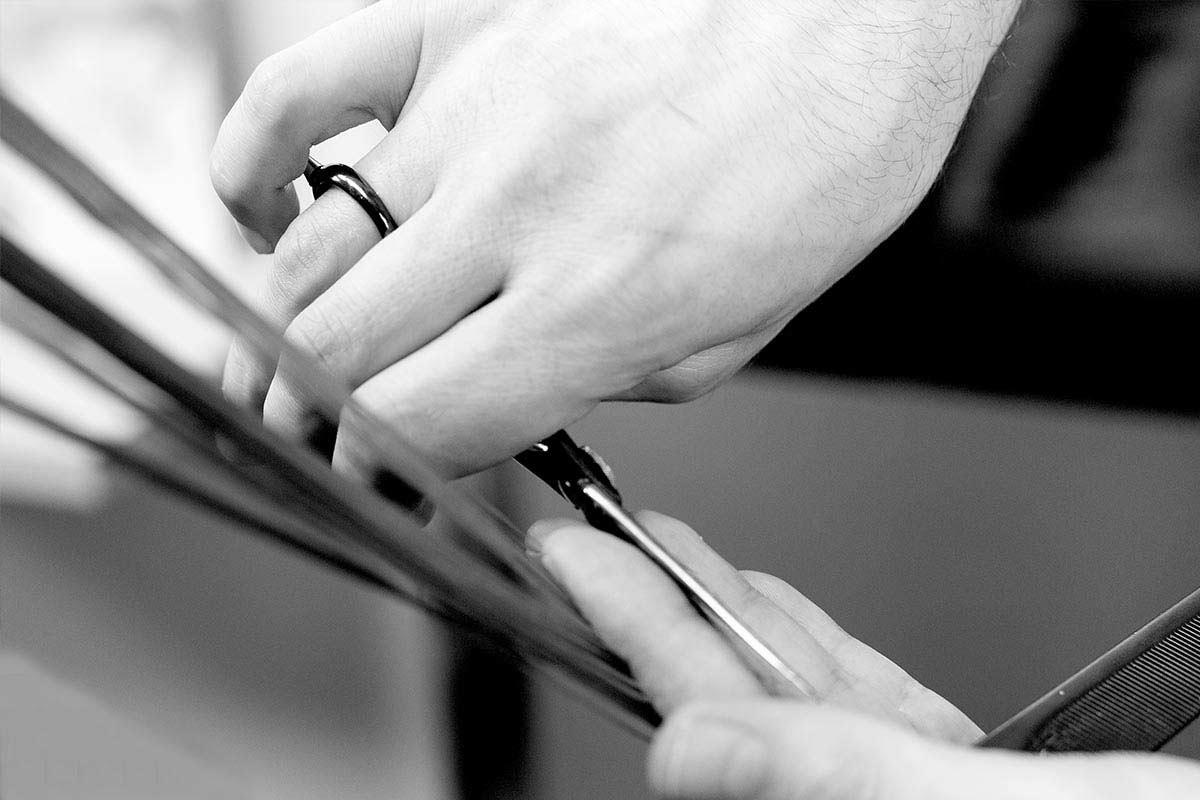 Friseur Neubrandenburg bei der Arbeit
